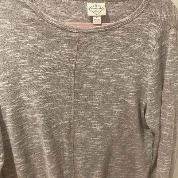 St John’s Bay Women’s Long Sleeve Jersey Knit Lightweight Sweater Top Size Large - Picture 4 of 5